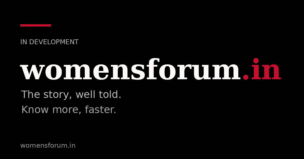 Link preview image for womensforum.in